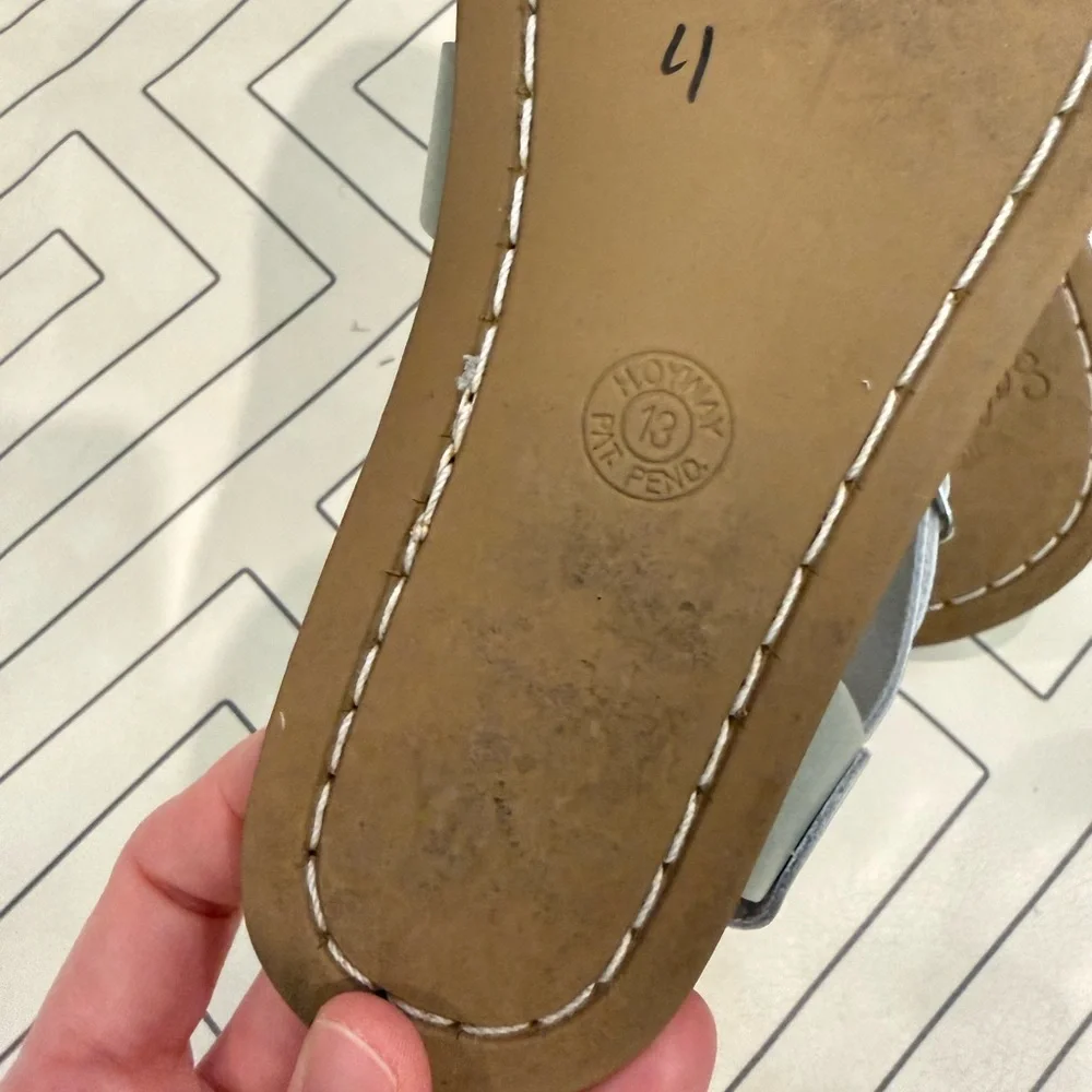 Salt Water Silver Sandals - Picture 14 of 14